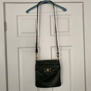 MARC by Marc Jacobs Totally Turnlock Small Crossbody Olive Green Gold Hardware